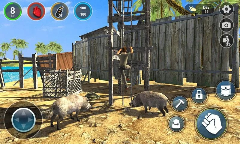 ľ������3D��Raft Survival 3D��1.05�� �������潨��
