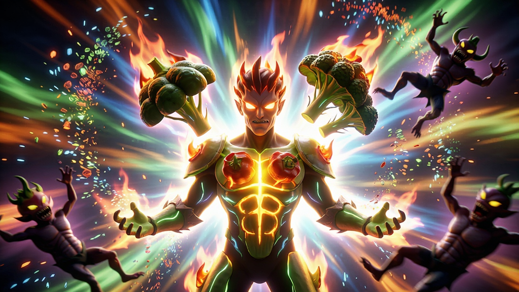 ���壺ȼ�յ��߲�2��ɫ�ͷż��ܵ���д���߲˷���ҫ�۵Ĺ�â�����֣���ɫ���У�������Ч������������ɢ���Ű棺��Чռ����Ļ���Ӿ������ǿ����񣺹�Ч��Ⱦ��ɫ�����ޡ�ϸ�ڣ�����Ч���ḻ�����ﱻ���ɡ����ʣ����壬�ɾ����޶���Ԫ�ء�