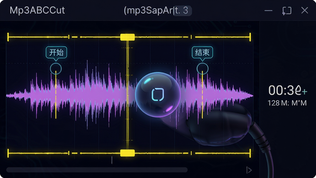 ���壺Mp3ABCut��mp3�����������μ��в�����д�� ���֣����ķŴ���ʾ����ͼ�������л�ɫ����ߣ��Ҳ���ʾʱ���롣 �Ű棺����ͼռ�ݻ������壬���а�ť����������ʽ���֡� �����ɫ�������޺�������Ƽ��С� ϸ�ڣ������ϳ��֡���ʼ������������ǩ��ʱ���뾫ȷ�����롣 ���ʣ����壬�ɾ����޶���Ԫ�ء�