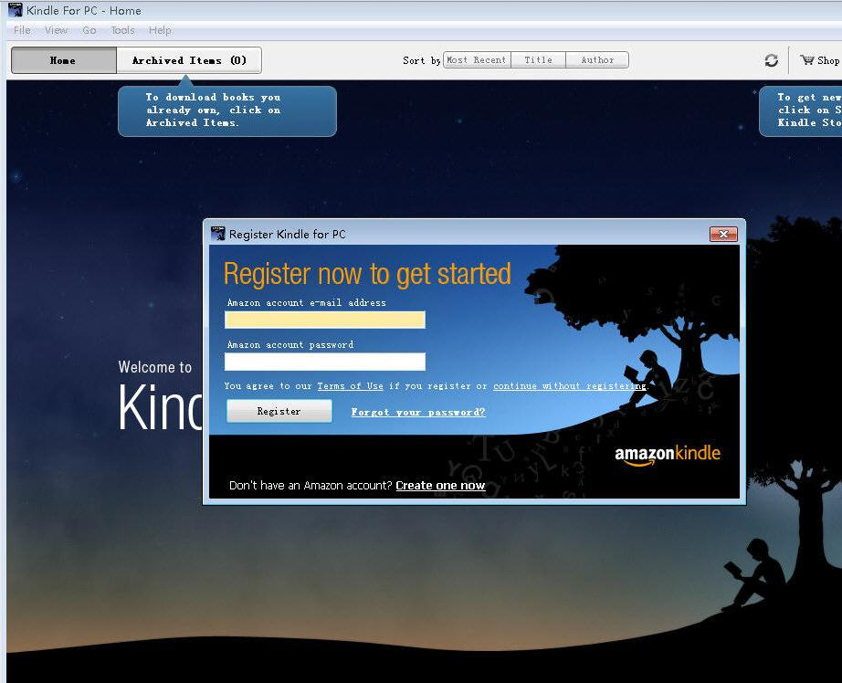 Kindle for PC2.4.0 �����Ķ���