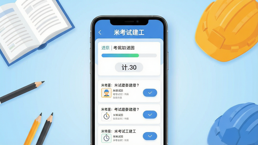 ���壺�׿��Խ���App����չʾ���ֻ���Ļ����ʾ�����ϰҳ�棬�����С��׿��Խ�����������ҳ��������⿨������������ʱ�������֣��ֻ����У�����Ϊǳ��ɫ���䣬��Χ���鱾��Ǧ�ʡ���ȫñ��ѧϰԪ�ء��Ű棺�ֻ���Ļ���������ɱ棬���֡��׿��Խ�����������Ļ�Ϸ����·�Ϊ��Ŀ�б�����񣺱�ƽ����ƣ�ɫ���������ִ��������ϸ�ڣ���Ļ����Ŀ�������������ܰ�ťԲ������ɾ����ࡣ���ʣ�������Ⱦ���޶���Ԫ�ء�