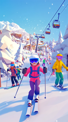 ��ѩʤ�ش�����ذ�׿��(Idle Ski Tycoon) ׬Ǯ���� ˫������