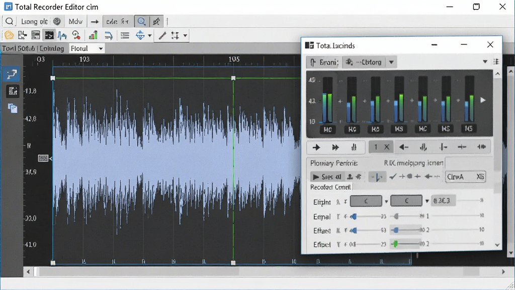 Total Recorder Editor ���α༭���棬չʾ��ϸ��ѡ��������Ч����������ش��ڣ���������ֱ�ۣ�������ִ������ʸɾ����޶���Ԫ��
