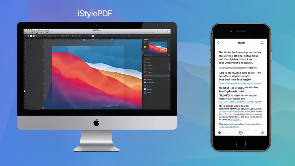 iStylePDF�ڵ��Ժ��ֻ��ϵ�ʹ�ó���ͼ�����Ϊ������Ļ��ʾ�����༭���棬�Ҳ�Ϊ�ֻ���Ļ��ʾ�Ķ�ģʽ������Ϊ����ɫ�����廭��ɾ��������޶���Ԫ��