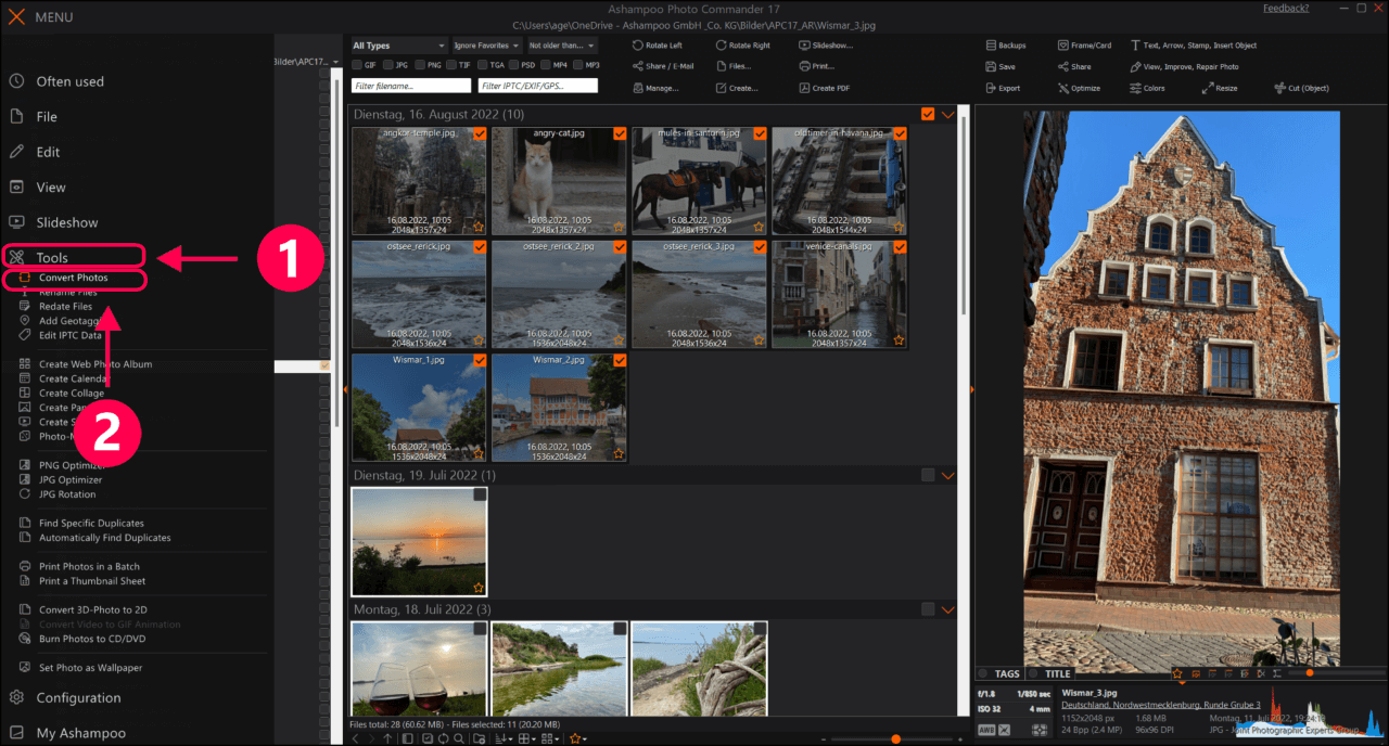 Ashampoo Photo Commander17.0.3 全能照片管理查看器 Ashampoo Photo Commander17.0.3 全能照片管理查看器