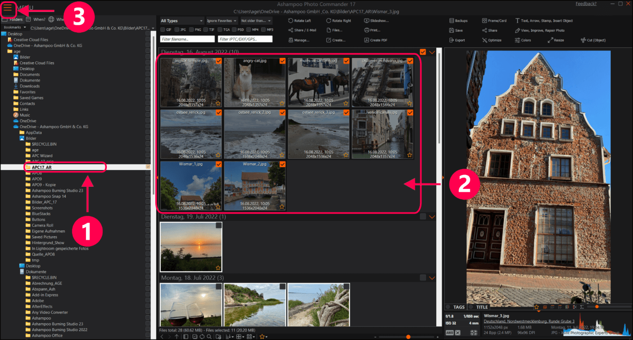 Ashampoo Photo Commander17.0.3 全能照片管理查看器 Ashampoo Photo Commander17.0.3 全能照片管理查看器