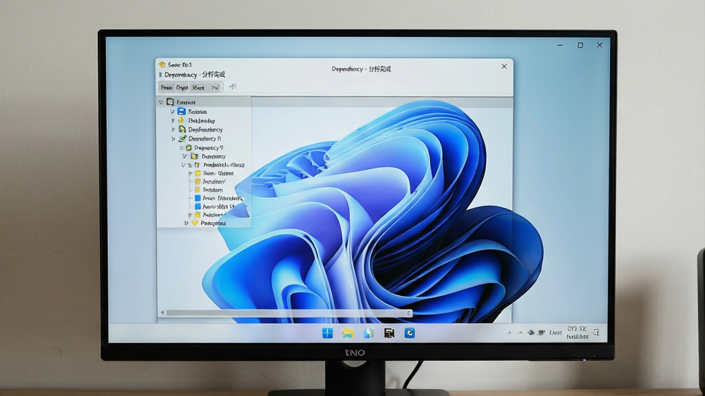 һ��չʾDependency������Windows 11ϵͳ�����е�ʵ��ͼ������Ϊ������Ļ��ʾ�������棬��Χ������࣬���־��У��Ű���Ȼ�����дʵ��ϸ�ڳ�����Ļ�ϵ���״�б������ʸɾ����޶���Ԫ�أ���Ļ����ʾ��Dependency - ������ɡ�