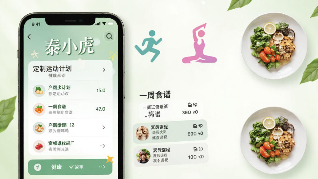 ̩С�����Ի���������չʾ���ֻ�������ʾ�����˶��ƻ���һ��ʳ�ס�ڤ��γ��б����������ܲ����٤�������͵�ͼ�꣬���������Ȼ�������鶯��ϸ�ڷḻ�����ʸɾ��޶���Ԫ��
