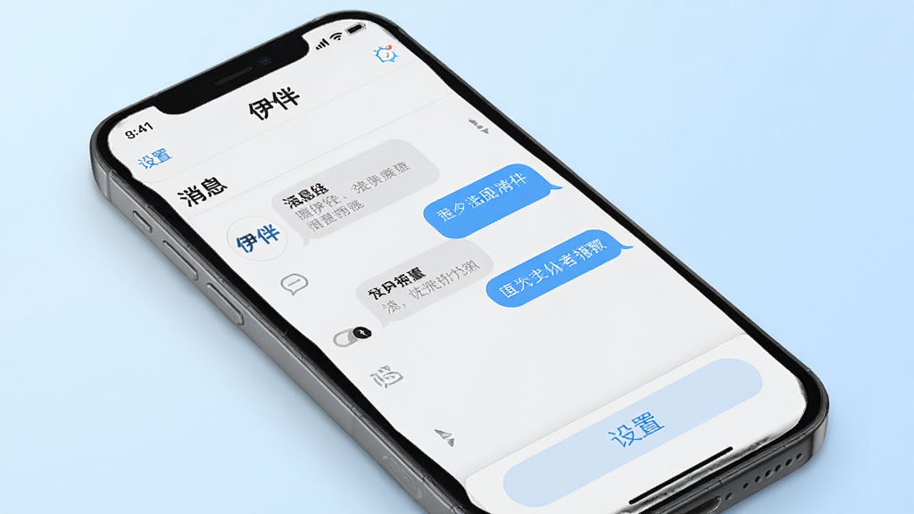 ���壺һ�������ֻ���Ļ��ʾ�����顱APP��������棬�Ϸ��С����á�ͼ�ꡣ���֣��ֻ�б�ţ���Ļ���������ɼ��������е���ɫ���䡣�Ű棺��࣬�Ի������������롣���дʵ��񣬹�����͡�ϸ�ڣ���Ļ���С����顱logo�͡���Ϣ���б����ײ��С����á���ť�����ʣ����壬�ɾ����޶���Ԫ�ء�