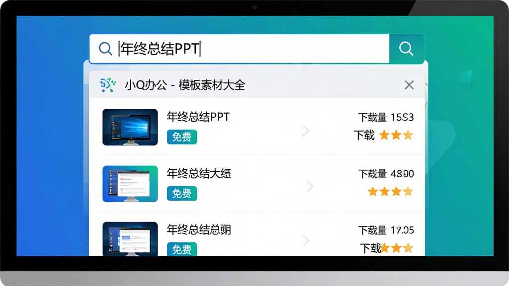 ���壺���������������롰�����ܽ�PPT�����·�չʾ����СQ�칫 - ģ���زĴ�ȫ������������б������֣���������У�����б������ſ���ÿ�����������ͼ�ͱ��⡣�Ű棺�������б����֣��Ҳ���ʾ�����������֡���񣺼��׵ף�����ɫ��׺��ϸ�ڣ��������зŴ�ͼ�꣬������С���ѡ���ǩ�����ʣ�4K���壬�ɾ���