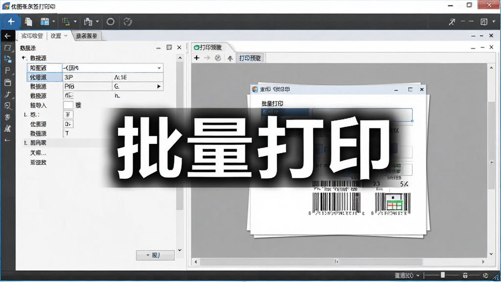 չʾ��ͼ�����ǩ��ӡ������������ӡ���ý��棬��ʾ����Դ����ʹ�ӡԤ��������רҵ������࣬ϸ�ڷḻ���������������ֱ�ע��������ӡ��