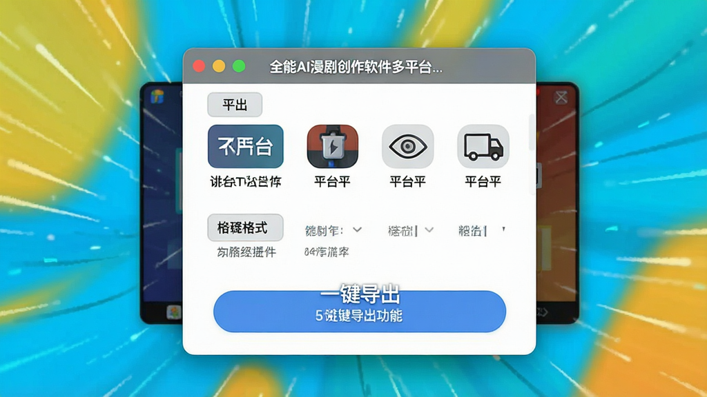 һ��չʾȫ��AI���紴��������ƽ̨һ���������ܵĽ����ͼ����������ʾ����������壬����ƽ̨ͼ�����ʽѡ�����Ϊ����ɫ���������࣬ͻ����һ����������ť��������������������ʸɾ��޶���Ԫ��