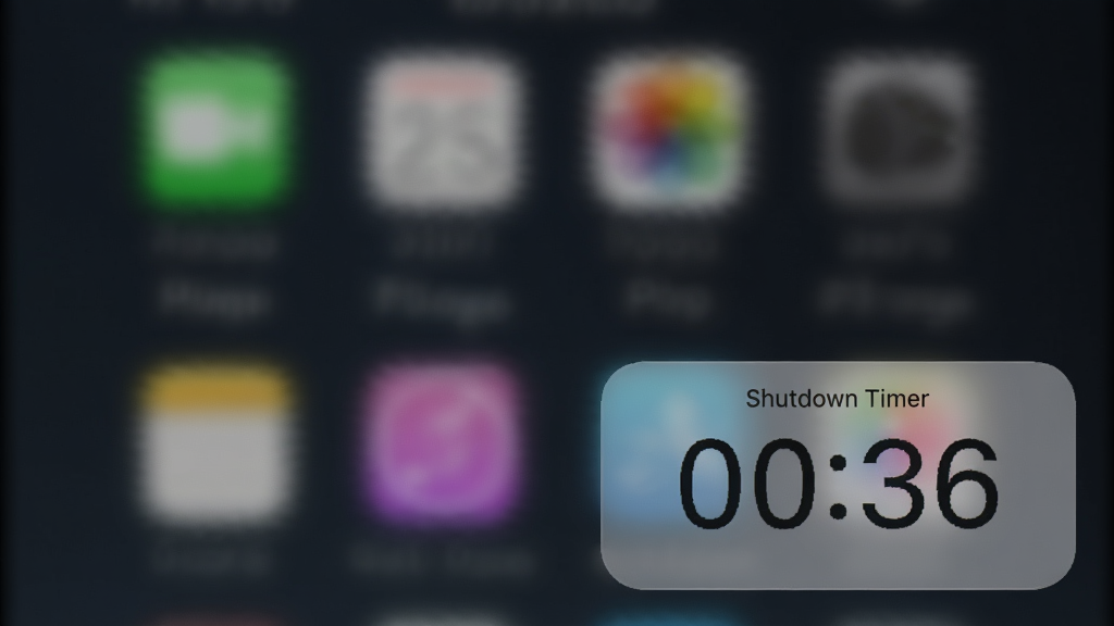 Shutdown Timer����ʱ����������ʾʣ��ʱ�����֣���͸��Բ�Ǳ�����λ����Ļ���½ǣ�������������ʸɾ�