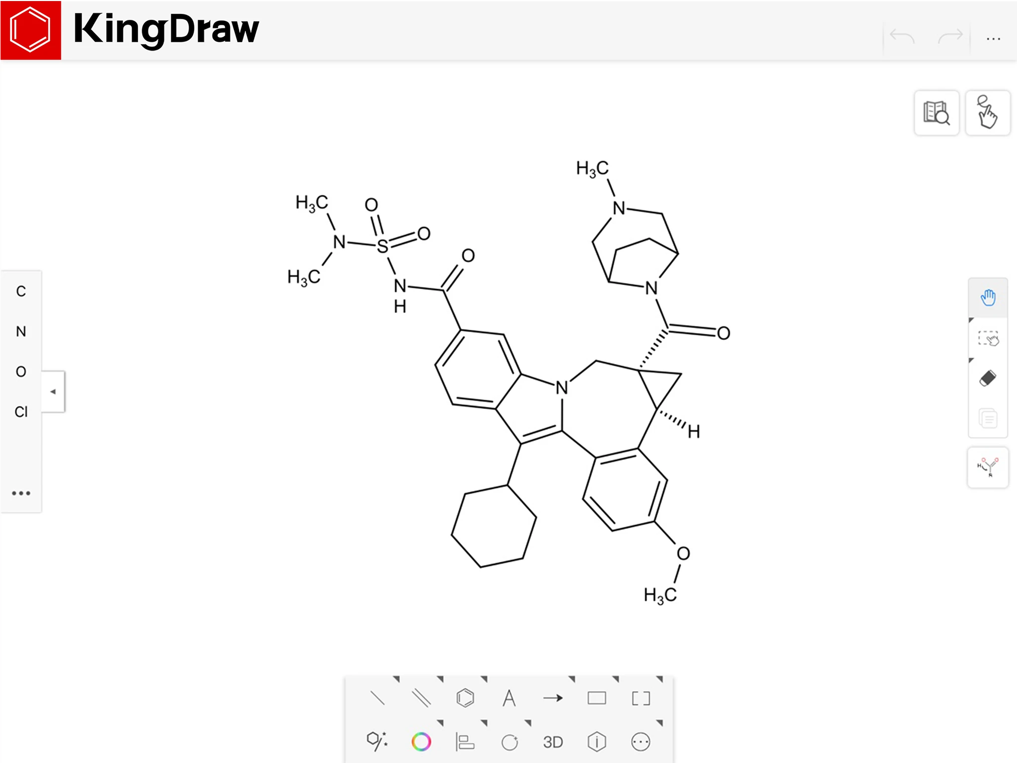 KingDraw��ѧ�ṹʽ�༭��3.2.0 ��ѧ��ͼ����