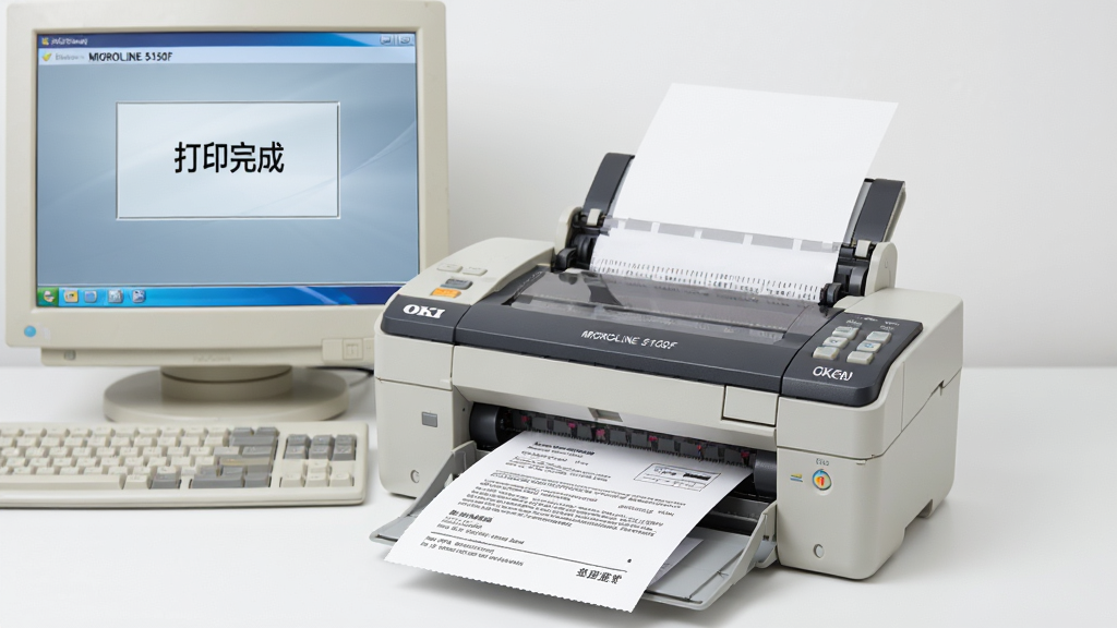 һ��չʾOKI MICROLINE 5150F��ʽ��ӡ�����ӵ��Բ��ɹ���ӡ�������ĵ��ĳ���������Ϊ��ӡ���������Ļ�������Դ�ӡ��Ϊ���ģ�������Ļ��ʾ����ӡ��ɡ�״̬���Ű������ˣ����дʵ��ϸ��չ�ִ�ӡ����ֽ���ֽ���̣����ʸ��壬�ɾ��޶���Ԫ�ء�
