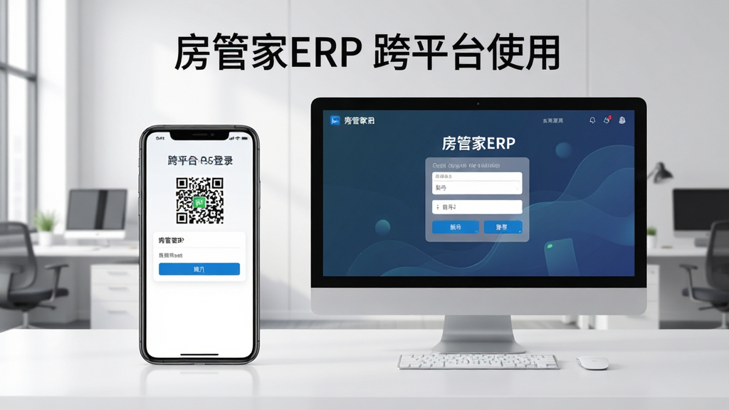 ���壺�ֻ�����Բ�����ʾ���ܼ�ERP��¼���棬����Ϊ���칫�һ��������ֶԳƣ��Ű�����������ִ�����ϸ�ڰ�����ά�롢�˺�����򣬻��ʸ��壬�ɾ��޶���Ԫ�أ����ֱ�ע�����ܼ�ERP ��ƽ̨ʹ�á�