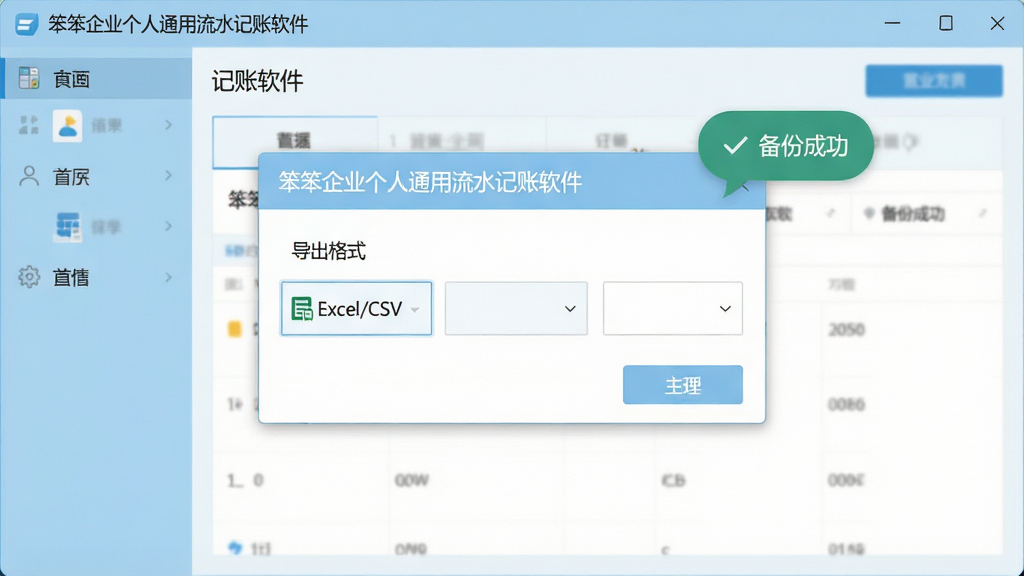 һ��չʾ���ݵ������ܵĽ����ͼ������������ʾ������ʽѡ�Excel/CSV��������Ϊ���������棬�С����ݳɹ�������ʾ���ݣ�����ɫ��ǳ�������ֱ�ע��������ҵ����ͨ����ˮ�����������������������޶���Ԫ�أ����ʵ�ü��