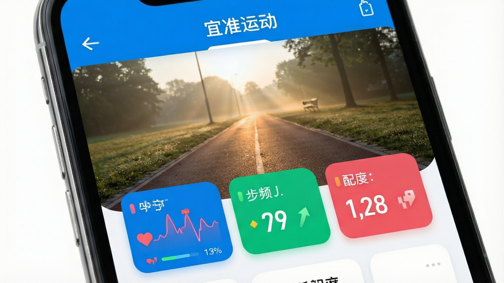 һ�������ֻ���Ļ��д����Ļ������������ʾ����׼�˶���APP�������棬�������峿��԰���ܲ�������������ִ���࣬�����������ߡ���Ƶ�����ٵȲ�ɫ���ݿ�Ƭ����������ɫ�Ͱ�ɫΪ��ɫ�������沼�����������ʸɾ����޶���Ԫ�ء�