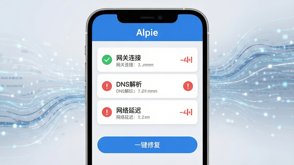 ���壺Alpie���������������ֻ��ϵ�������Ͻ��ҳ�棬����Ϊ��������������������֣���Ļ������ʾ��Ͻ���б���ÿ���״̬ͼ�꣨��ɫ�Թ����ɫ��̾�ţ����Ű棺�б�ʽ���֣�ÿ������չʾ�����Ŀ��������񣺼�Լ���£�ǳ�ұ�����������ɫ��ϸ�ڣ������С�Alpie�������������������������ӡ�����DNS���������������ӳ١����·��С�һ���޸�����ť�����ʣ��߷ֱ��ʣ��ɾ��޶���Ԫ�ء�