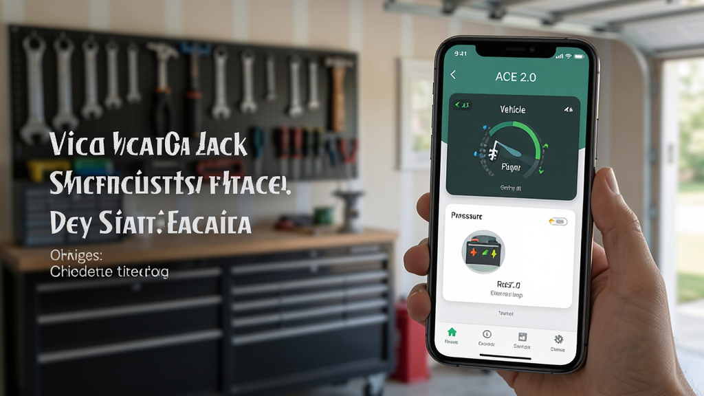 ���壺�û�����ʹ��ACE 2.0�鿴����״̬������Ϊ��ͥ���⡣���֣��ֻ���Ļ��д��չʾ�������������棬���������˵�����Ű棺ͼ�Ĳ�ï�����÷������֡����������Ȼ��������͡�ϸ�ڣ��ֻ���Ļ��ʾ̥ѹ�͵�ƿͼ�꣬�����й��߼ܡ����ʣ����廭�ʣ��ɾ����޶���Ԫ�ء�