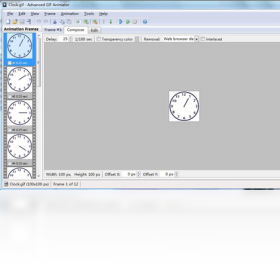 Advanced GIF Animator 安卓版 编辑操作界面
