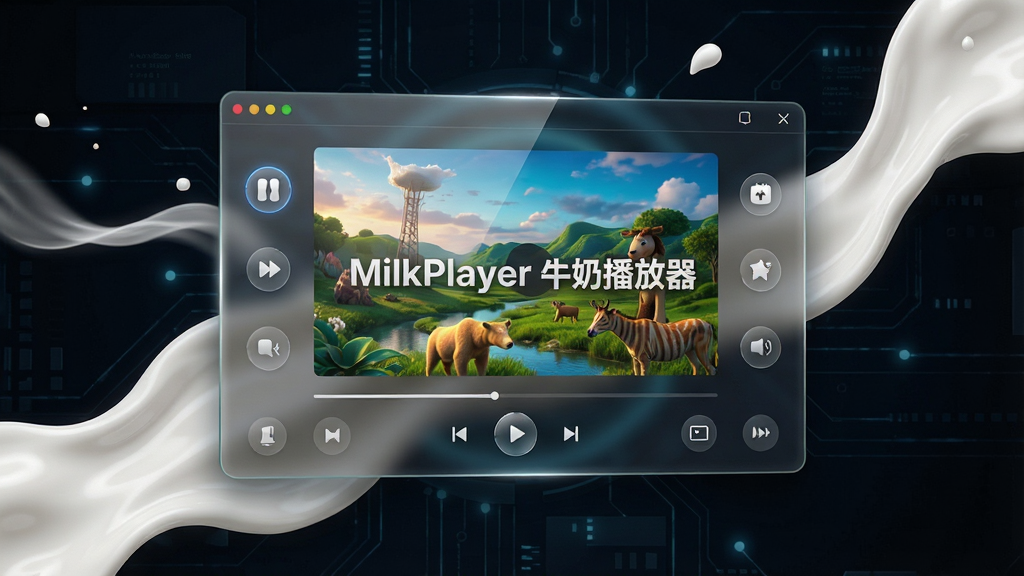 һ�Ÿ����������ȾͼƬ������������MilkPlayerţ�̲�����������������������ɫ�Ƽ��б���֮�ϣ����������ڲ���һ��ɫ��Ѥ������Ȼ��¼Ƭ����������������������ΧƯ����ţ�̰�˿���İ�ɫ�����Ч�������Ų��ŵ������ȡ�����Ϊ�������빦��ͼ�껷�ƣ��������ִ�����ࡢ���пƼ�����Ʒ�ʸС�ϸ����ͻ����������͸�������ʸ�����͹�Ӱ������Ϊ8K�����壬�ɾ��޶���Ԫ�أ����ֱ�ע��MilkPlayerţ�̲�������������ʾ��