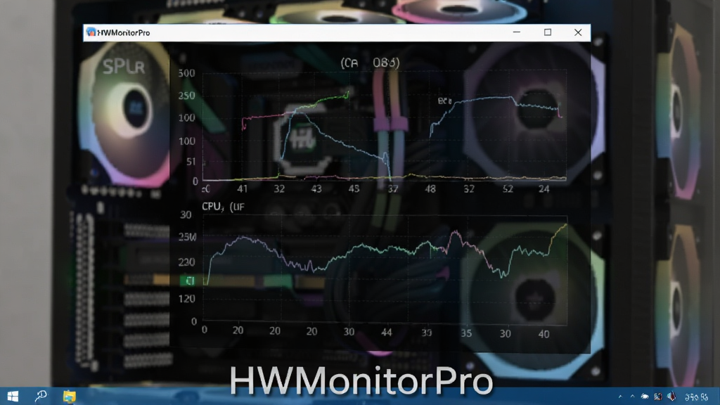 һ��HWMonitorPro����������Windows�����ϵ���д��������չʾCPU���Կ����¶�����ͼ������Ϊģ���ĵ����������䣬RGB�ƹ���ҫ��������棬�Ƽ���ǿ��ͼƬ�·���