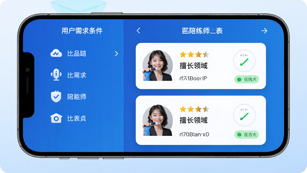 �ȱ���������ƥ����棬�ֻ���Ļչʾ���ҷ�����������û������������Ҳ�Ϊƥ���������ʦ�б���ÿ����Ƭ���Ǽ����֡��ó����������״̬��������Ƽ���ǿ����ɫ���䱳����ͼ�����������ʸߣ��ɾ��޶���Ԫ��