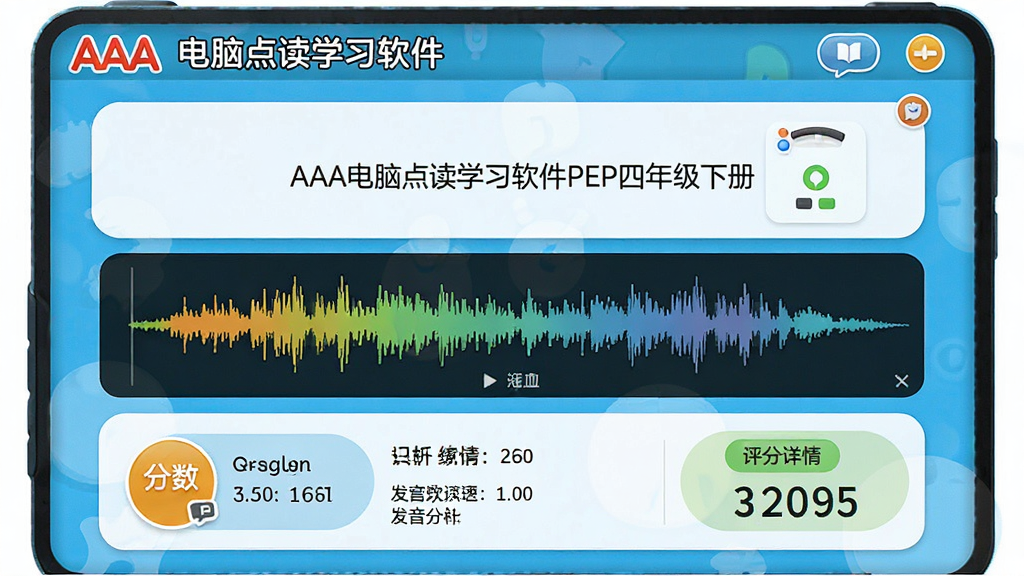 ���壺AAA���Ե��ѧϰ����PEP���꼶�²�ĸ������ֽ��棬��ʾ�����뷢�����������֣��Ϸ�Ϊ����ԭ�䣬�м�Ϊ¼�����ζԱȣ��·�Ϊ�������顣�Ű棺���ݿ��ӻ���ֱ���׶�������ִ������������ɫ��������ϸ�ڣ�������С�AAA���Ե��ѧϰ����PEP���꼶�²ᡱ��ʶ�����ʣ����塢�ɾ����޶���Ԫ�ء�