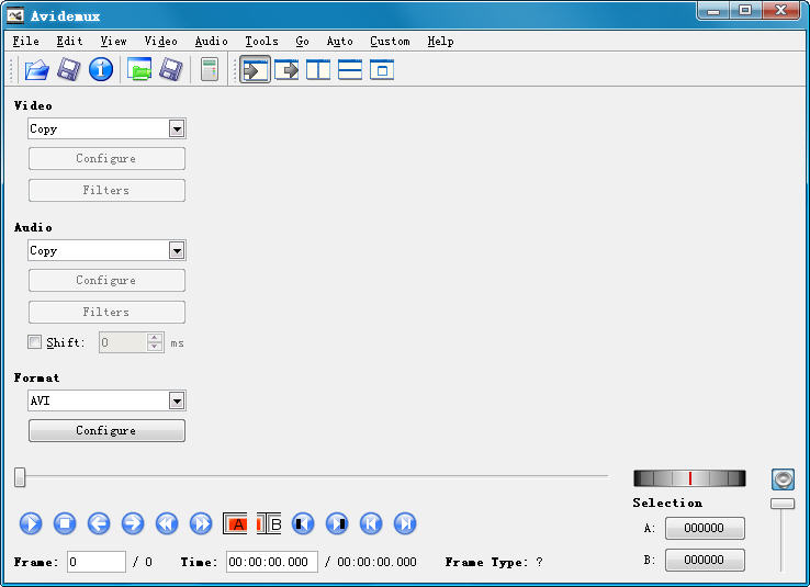 Avidemux{package_version_name} ��ѿ�Դ��Ƶ����