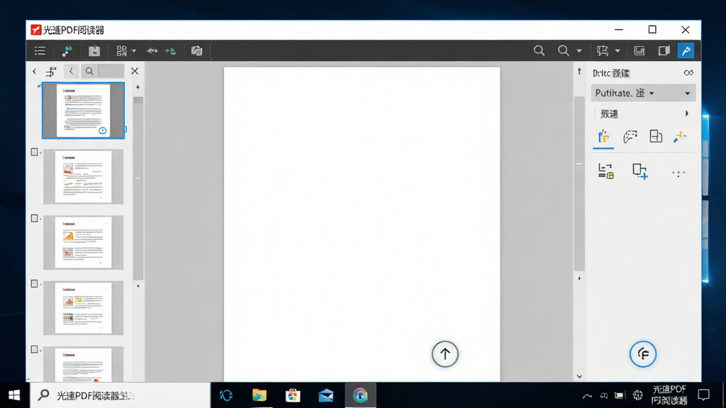 ����PDF�Ķ���������Ԥ��ͼ������Ϊ������Windows���������е��������棬�������ͼ�����м��ĵ���ʾ�����Ҳ���ע�������������������Ű��࣬����ִ���ƽ����ϸ��չʾ�������ߺͷ�ҳ��ť�����������ɾ����޶���Ԫ�أ�����������ʾ������PDF�Ķ�����
