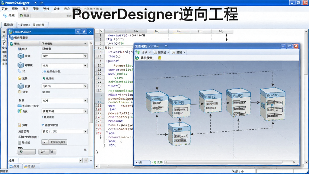 չʾPowerDesignerִ�����򹤳̵Ĺ��̽�ͼ������Ϊ������񴰿ڣ�ǰ��Ϊһ���������ɵ����ݿ�ģ��Ԥ��ͼ��ͼƬ�������Ϊ���ݿ��������������Ҳ�Ϊ���ɽ�����ģ����ʾ������ɫ��������Ϊ��������ɾ���������ʾ��PowerDesigner���򹤳̡������רҵ������������ϸ�ڷḻ��