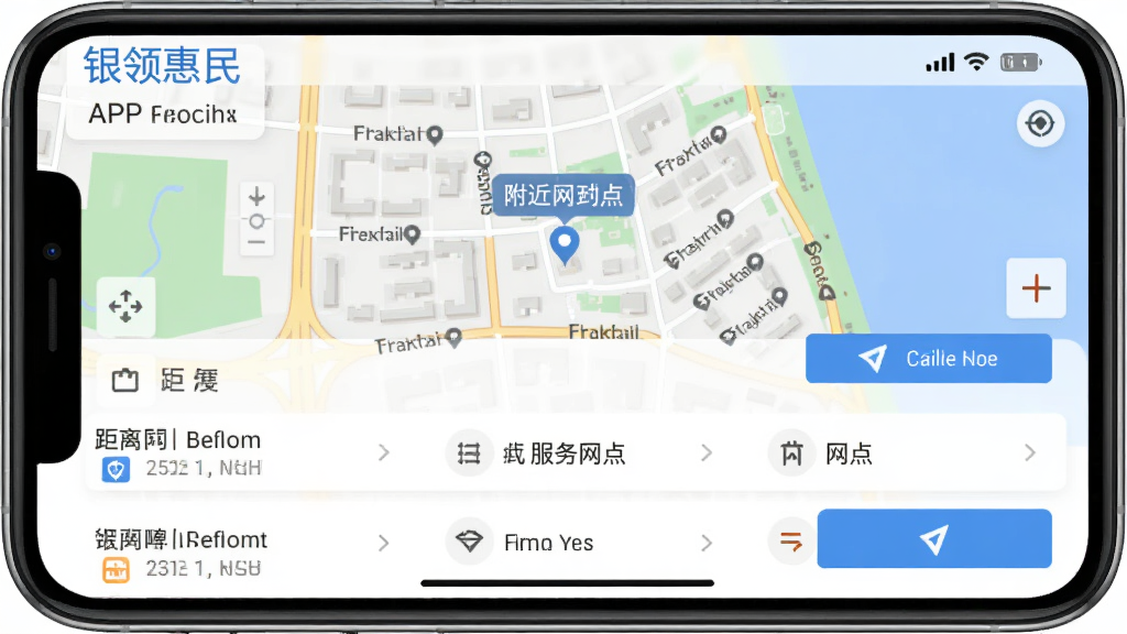 ����Ϊ���������APP�ĵ�ͼ���������ͼ�������ע������������λ�ã������ϲ�Ϊ��ͼ���²�Ϊ�����б������ʵ��������ϸ�ڰ���������ʾ�͵�����ť�����ʸɾ��޶���Ԫ��