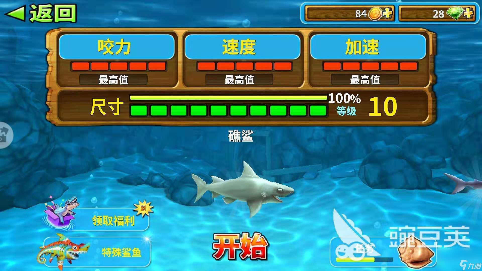 �����裺����Hungry Shark Evolution ɺ���� ����� ˢ��Ҽ��� ��ͼ