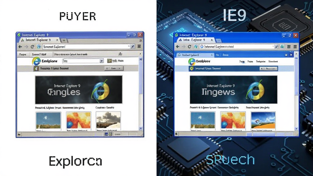 ͼƬ����ռλ��2��չʾInternet Explorer 9�����GPU����ʾ��ͼ�������������ͨ�����������ҳ�Ļ����Աȣ��Ҳ���IE9����ͬ����ҳ������ɣ�������оƬ���Կ�Ԫ�أ����Ƽ��У���ͼ���ҶԱȣ������������޶�������