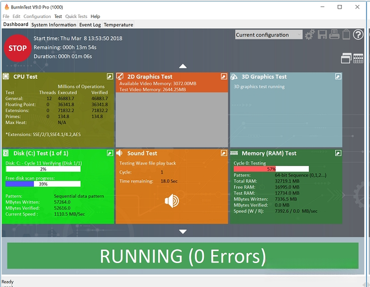 PassMark BurnInTestϵͳ�ȶ��Բ��Թ���v10.1.1001 ���İ�