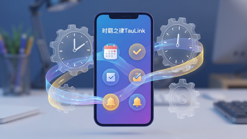 ���壺ʱ�֮��TauLink�ֻ�Ӧ�ý������������������ϣ���Χ���ư�͸��ʱ�ӳ������ЧŦ�������֣���������У��Ϸ���ʾ��ʱ�֮��TauLink���������·�����Բ�ι���ͼ�꣬�����������Ĺ��������ͼ�ꡣ�Ű棺����������ͼ������ȣ������黯����񣺿Ƽ��б�ƽ�廭�����Ͻ�����ɫ������׺ů��ɫ�߹⡣ϸ�ڣ�ͼ���ϴ��������������Թ�������ͼ�������ֱ�Ե��ϸС�̶ȡ����ʣ�8K���壬�ɾ��޶���Ԫ�ء�