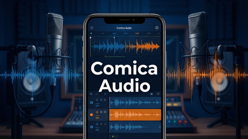 Comica Audio �ٷ��������Ӿ�ͼ��չʾ�����������ֻ������н��棬����Ϊ¼��������˷�������ͼ�λ��ƣ�����������ʾ���α༭�����������ɫ�����������ȶԱȣ��������ִ��Ƽ��У�����ͻ���������ơ�Comica Audio�������־��У��Ű��࣬ϸ�ڷḻ�����ʸ���ɾ����޶���Ԫ�ء�