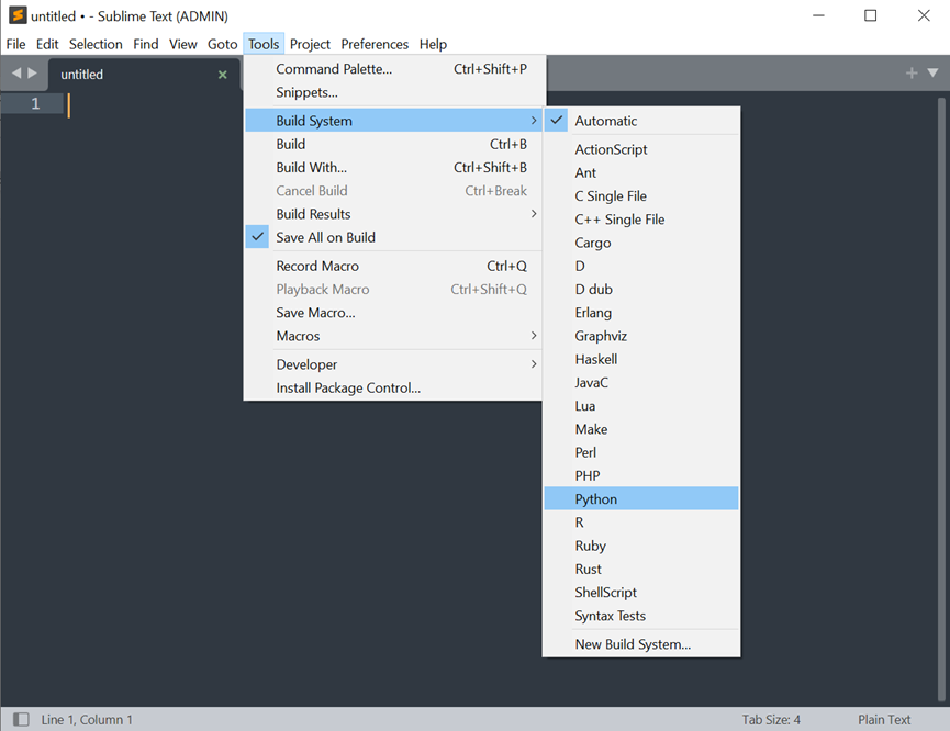 Sublime Text4.0 ����༭��