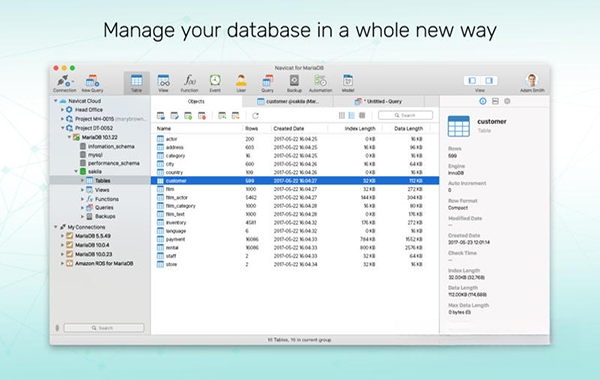 Navicat for MariaDB16.3.4 ���ݿ��������