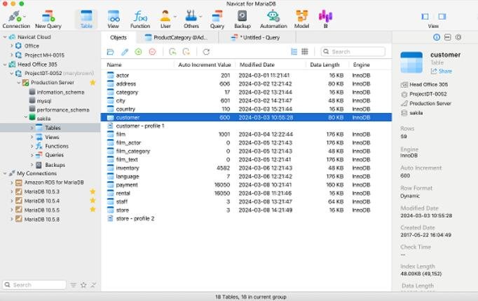 Navicat for MariaDB16.3.4 ���ݿ��������