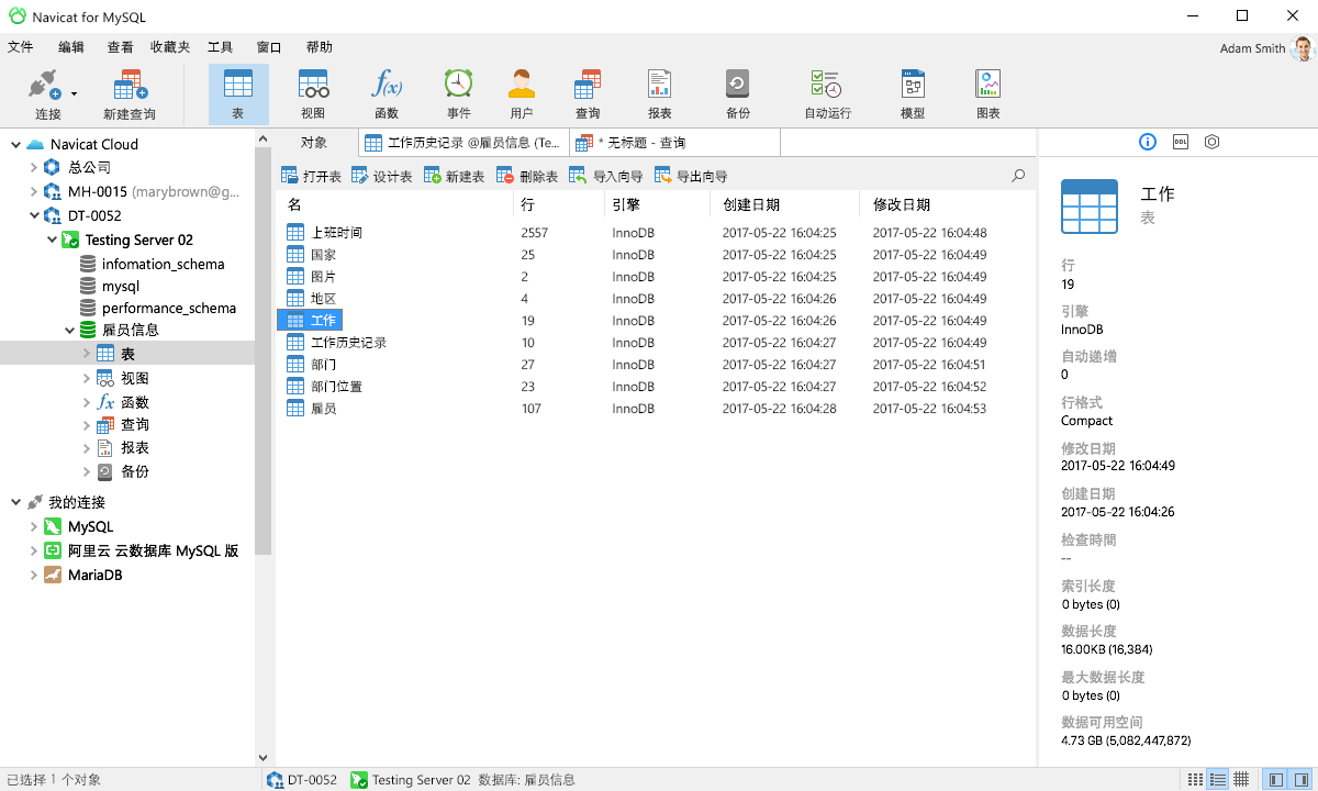 Navicat for MySQL ��׿�� �����ͼ