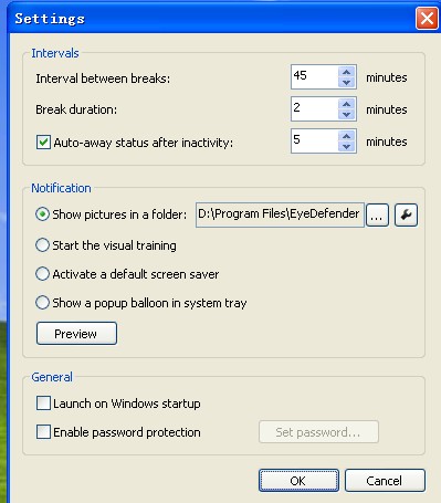 EyeDefender5.1.0 ���۶�ʱ���ѹ���