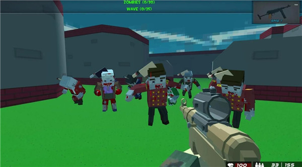 ����ǹս��ʬ���ذ�װ���°�(Blocky Gun warfare Zombie)����ѡ�����װ����