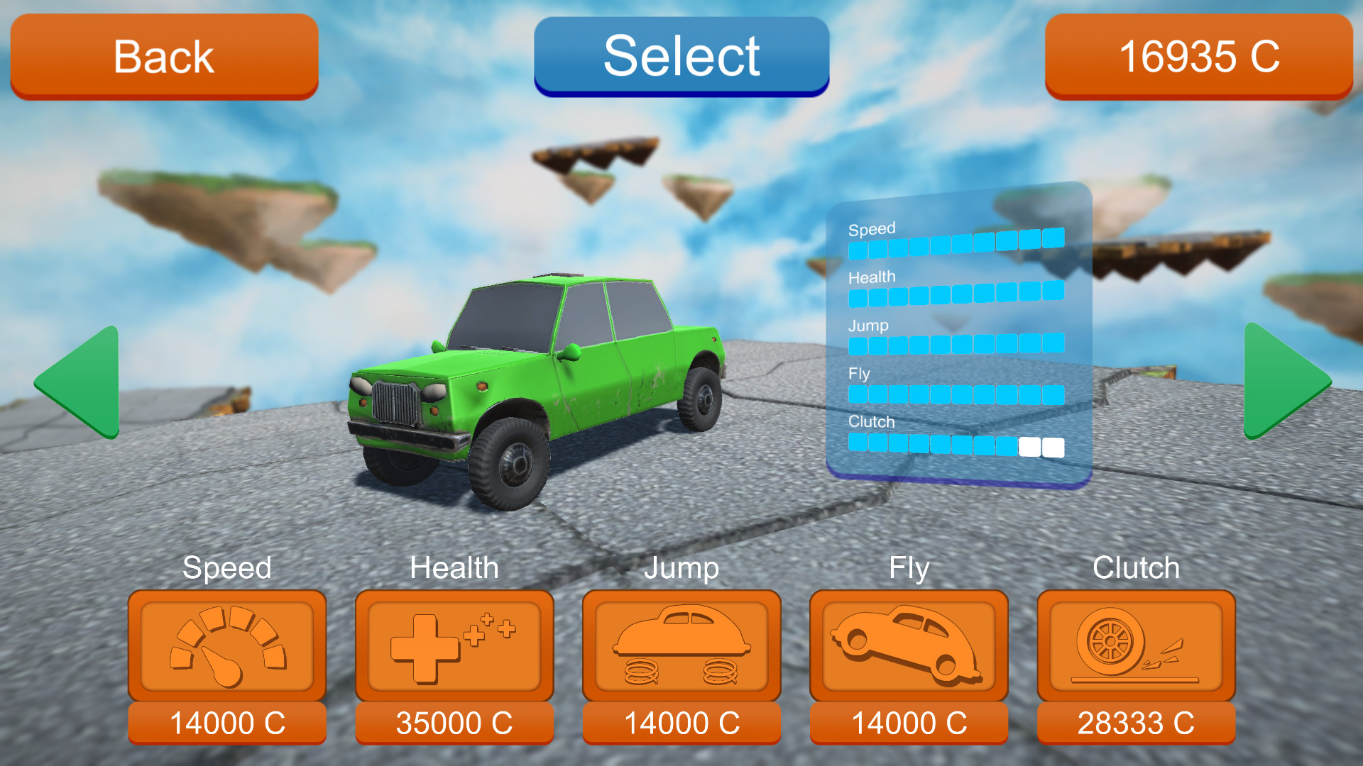 �������Mad Cars��Ϸ��ͼ����ѡ�����