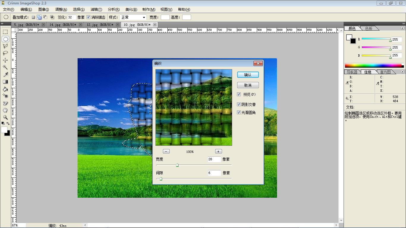 Crimm Imageshop ���湦����ʾ