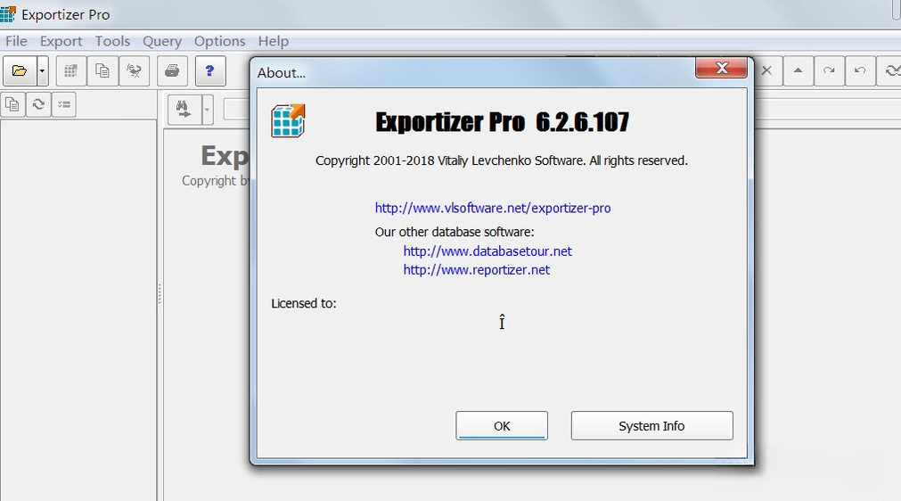 Exportizer9.30 数据库导出工具 Exportizer9.30 数据库导出工具