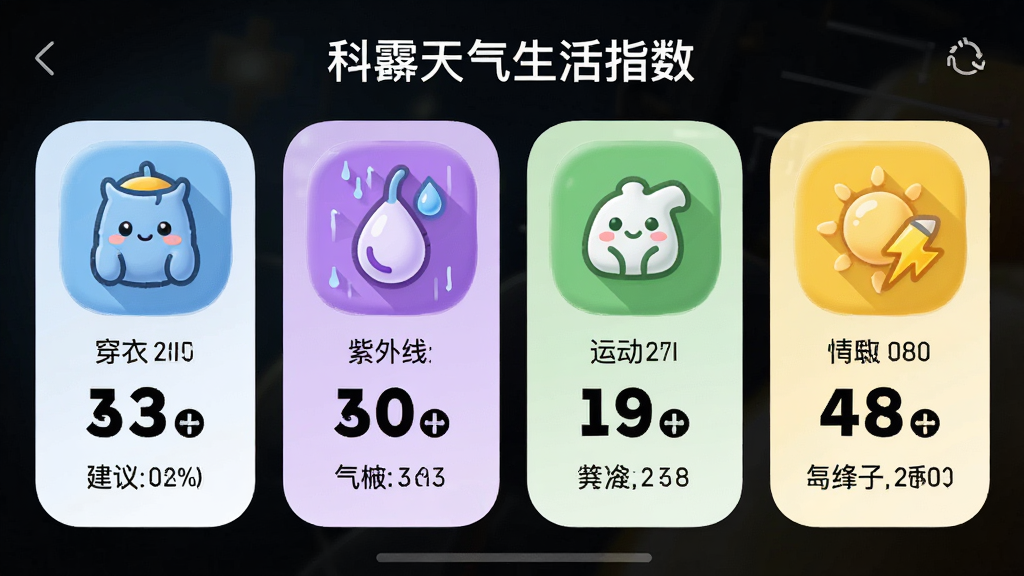 ���壺������������ָ�����棬չʾ���¡������ߡ��˶���ͼ���ָ����ֵ�����֣�ͼ��������У�ÿ��ͼ���·��ж�Ӧָ���ͼ�̽��顣�Ű棺��������ɫ�����ֲ�ͬ�ȼ���������»��ã�ͼ��Բ��ɰ���ϸ�ڣ�ָ����ֵ��Ŀ���������ּ�̡����ʣ����壬�ɾ����޶���Ԫ�ء�