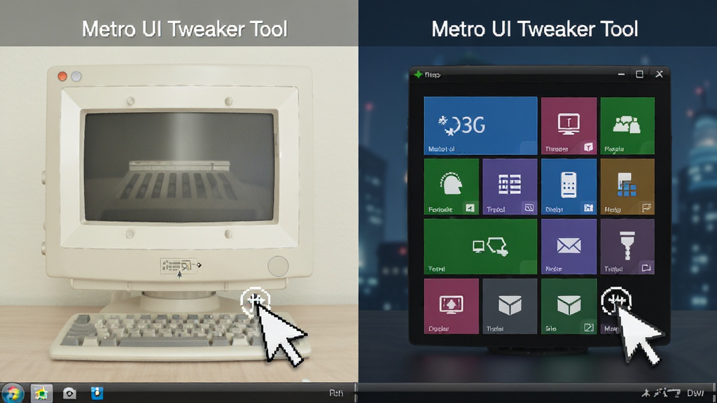 Metro UI Tweaker Tool���沼���л�����չʾ������Ϊ�����л�Ч���Աȣ����ҷ�������ྭ����ʽ���Ҳ�Metro������ʽ���Ű�Ա������������ʵ��ϸ������������������ʸɾ��޶���Ԫ��