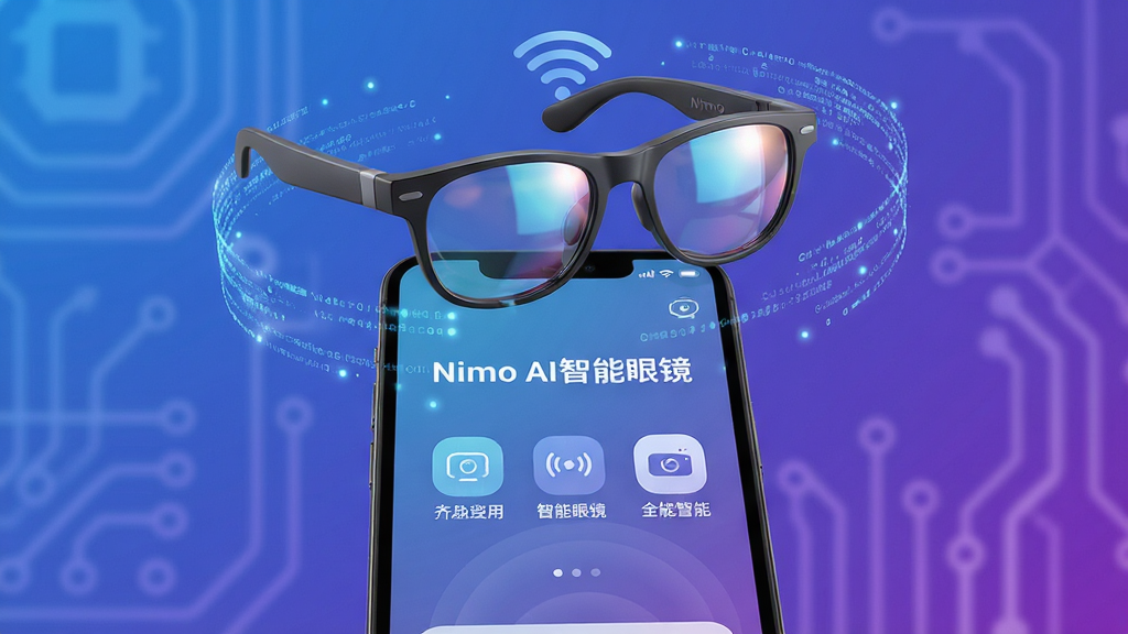 ���壺Nimo AI�����۾�Ӧ�ý��棬�ֻ��������۾��������ӣ�����Ϊ�ִ��Ƽ��еĽ�������ɫ�������֣��ֻ���Ļ���У�������ʾ��Nimo AI�����۾�������������ͼ�꣬�۾��������ֻ��Ϸ�����Χ�����������ơ��Ű棺����ͻ�����Ƽ�Ԫ�ص�׺���ܣ�������������񣺿Ƽ��С���ࡢ������ϸ�ڣ��۾���Ƭ�����Ч��ͼ�꾫�£������������������ʣ�������Ⱦ���ɾ��޶���Ԫ�ء�